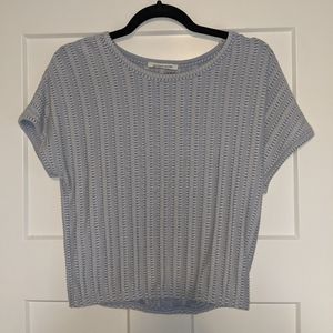Textured Blue T-shirt